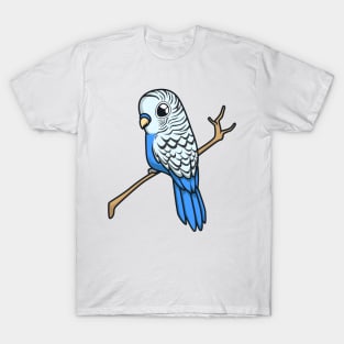 Kawaii blue budgie T-Shirt